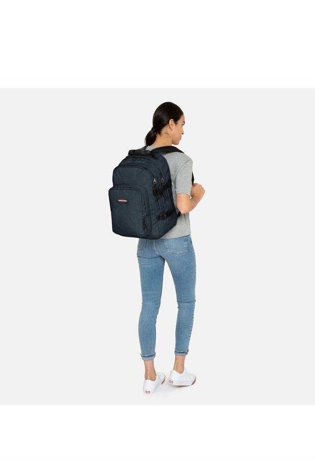 Unisex Siyah Provider Triple Denim Sırt Çantası - 3