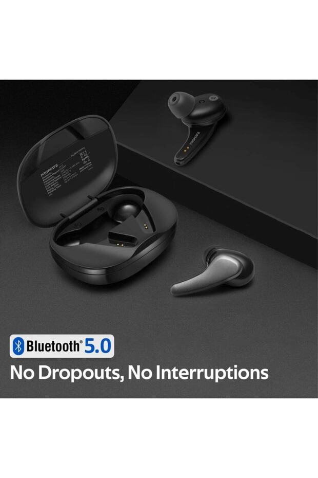 Bluetooth Kulaklık Kulakiçi Tws 5.0 30 Saat Çalışma Hd Mikrofonlu Autonomy Siyah AUTONOMY.BLACK - 2