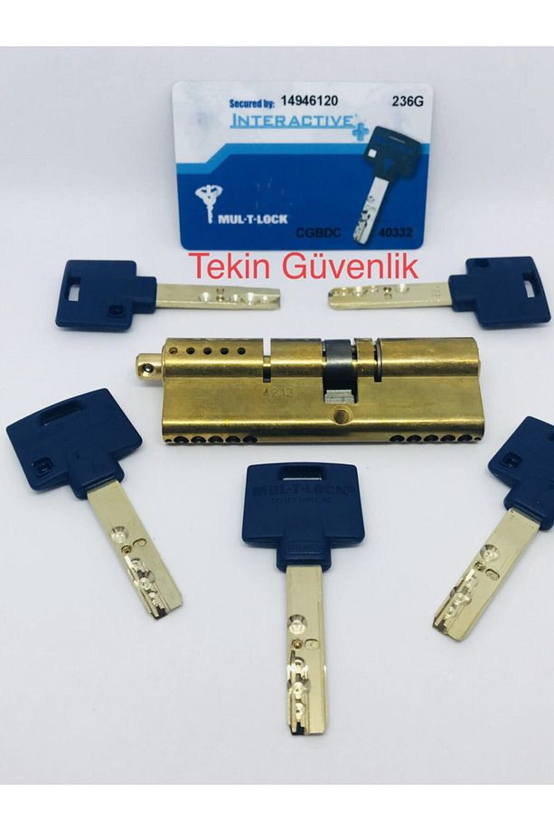 Multlock Özel Ölçü 90 Mm Interactive Kilit (40-10-40) Kilit - 1