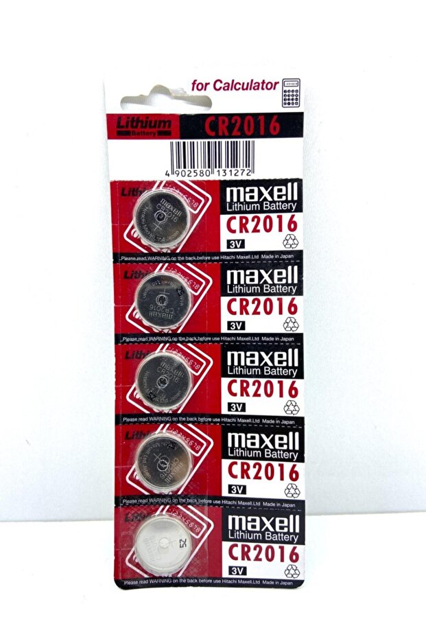 Maxell 2016 Pil 5li Paket 3v
