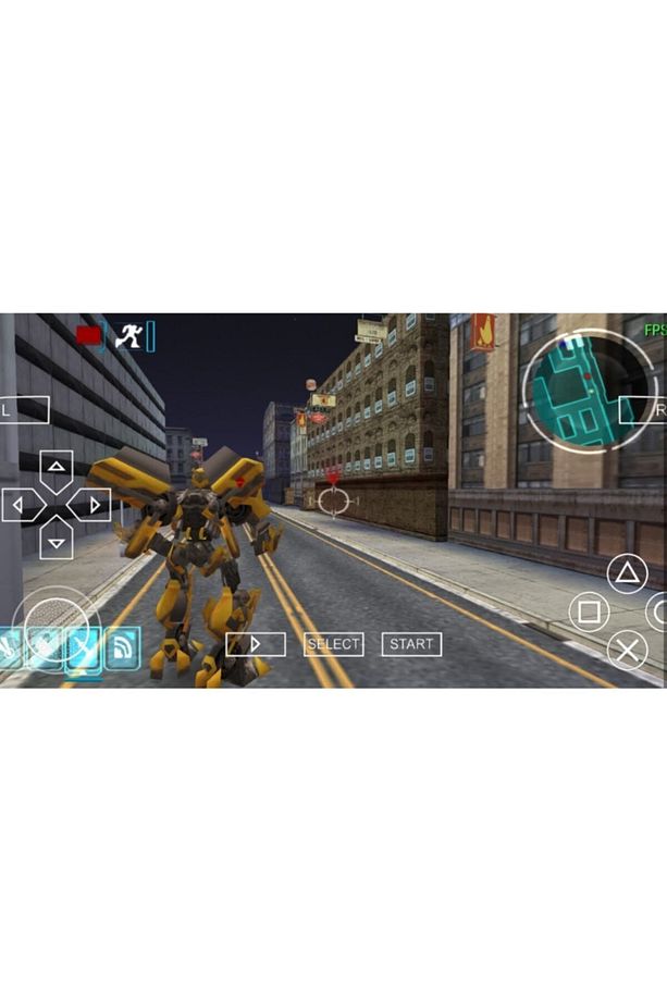 Psp Transformers Revenge Of The Fallen Gameplay - 5