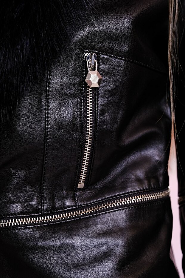 Soho Kadın Deri Ceket - 4