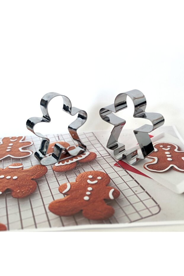 Narkalıp Ginger, man, woman Cookie Mold 2 pieces