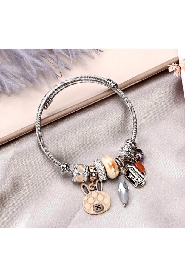 Teddy Bear Model Charm - Brown - 1