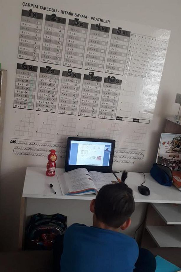 1.sınıf Ilkokul Eğitici Çarpım Tablosu Ve Şeffaf Yazı Tahtası Kağıt Tahta Akıllı Kağıt + Kalem 3set - 2