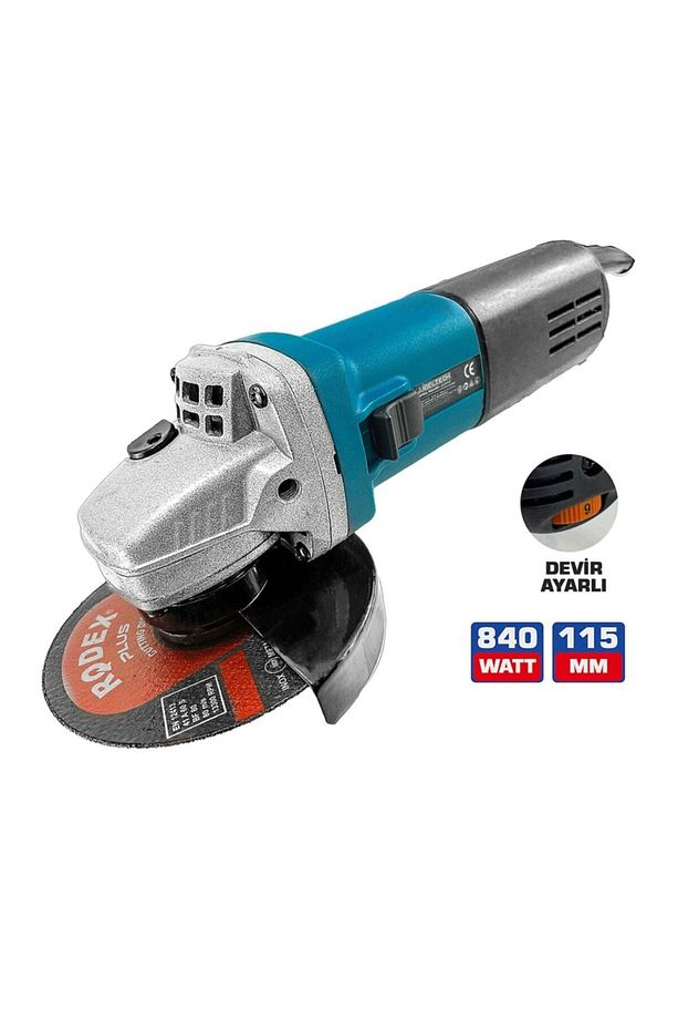 Ibeltech 115mm 840w Devir Ayarlı Spiral Taşlama Makinesi 2 Adet Taş Hediyeli - 2
