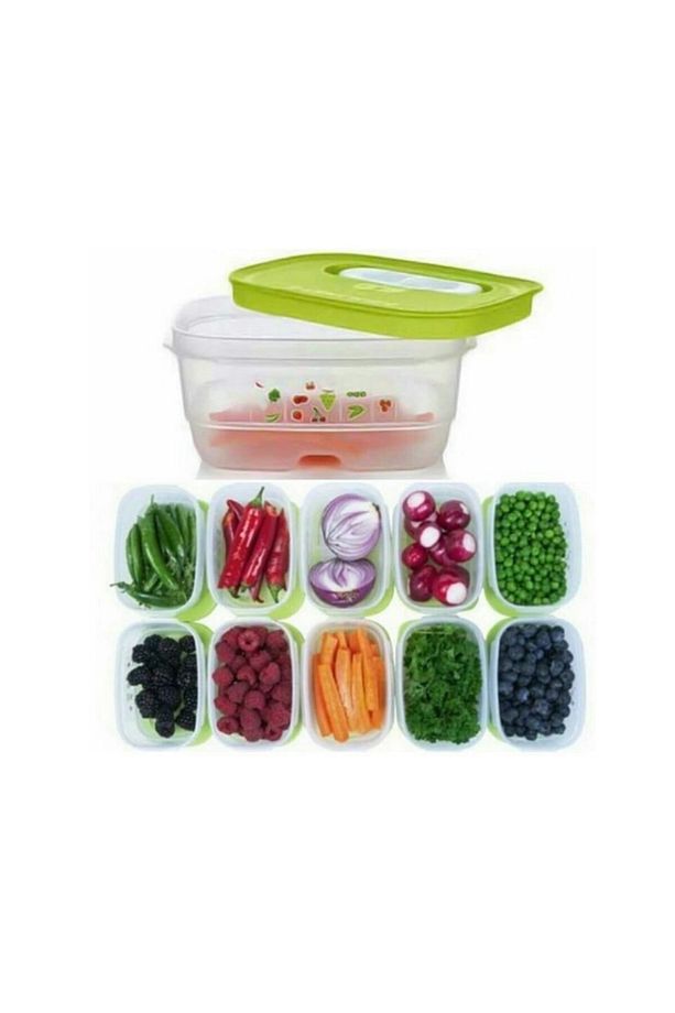 Sera Set 2'li 375 Ml Sebze Ve Meyve Saklama Kabı Hsgl - 3