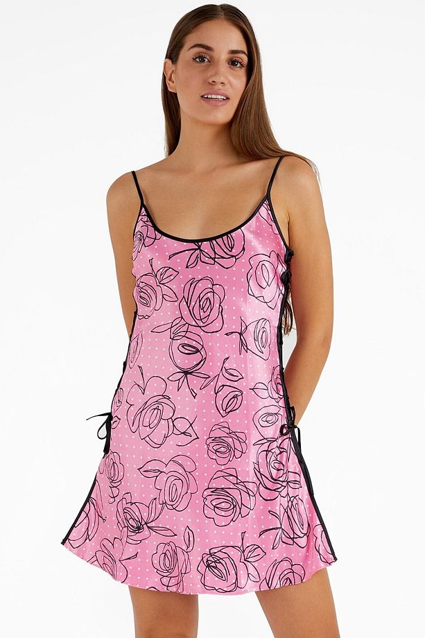 2415 Pembe Gecelik - 1