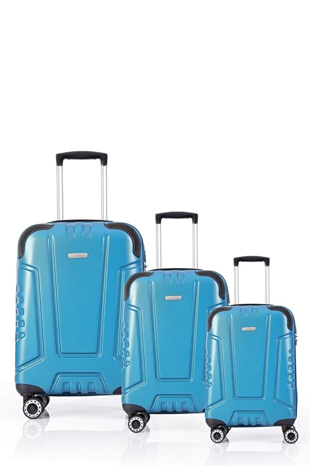 5198 3'lü Abs Valiz Seti - 1