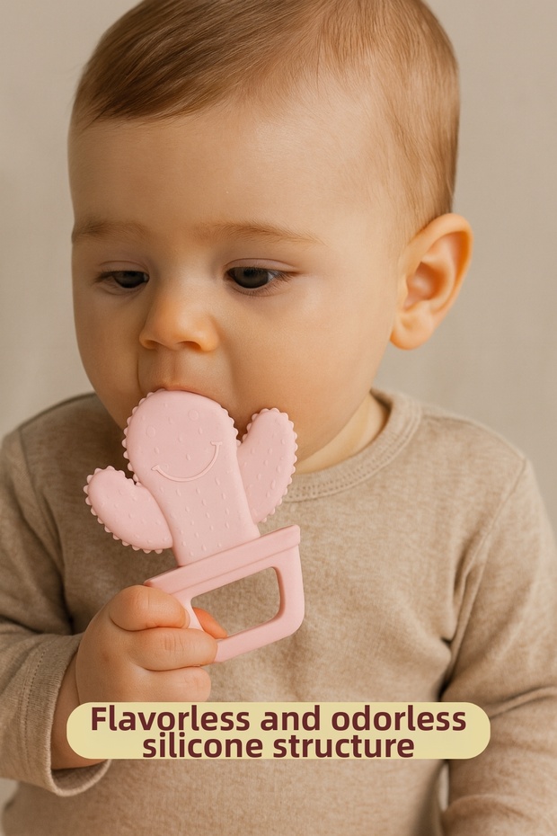Silicone Teether – Ergonomic Baby Teether – Bpa-Free Teether