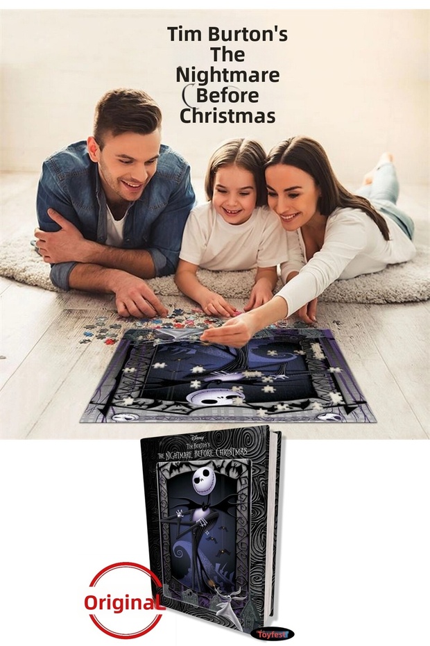 Prime 3D the Nightmare before Christmas 300 Piece Puzzle