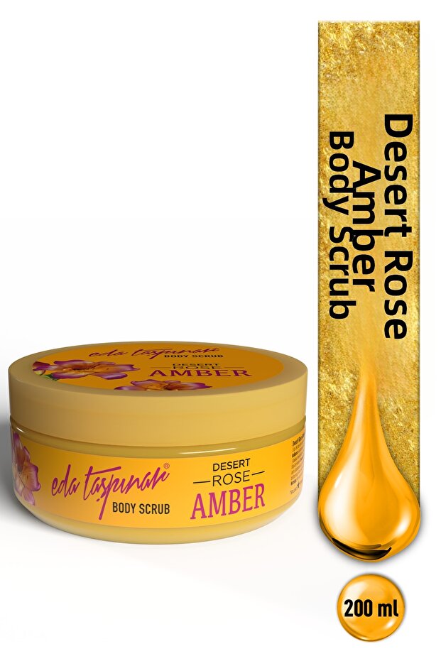Desert Rose Amber Body Peeling – Smooth Skin & Long-Lasting Fragrance 300 Gr