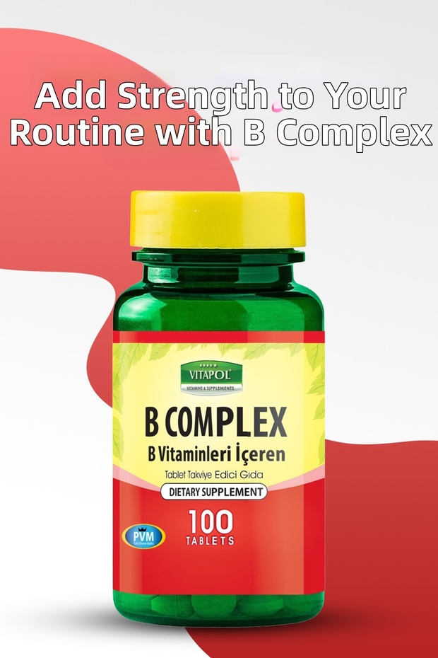 بي كومبلكس 100 قرص فيتامين ب كومبلكس - 1