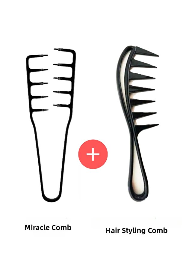Set of 2 Miraculous Comb + Hair Styling Comb