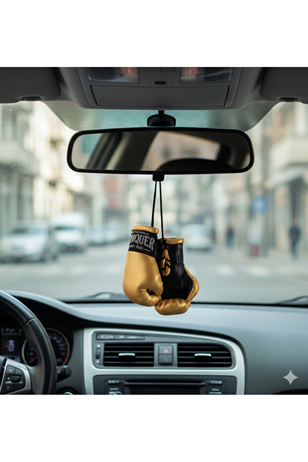 Boks Eldiveni Anahtarlık Gold - 1