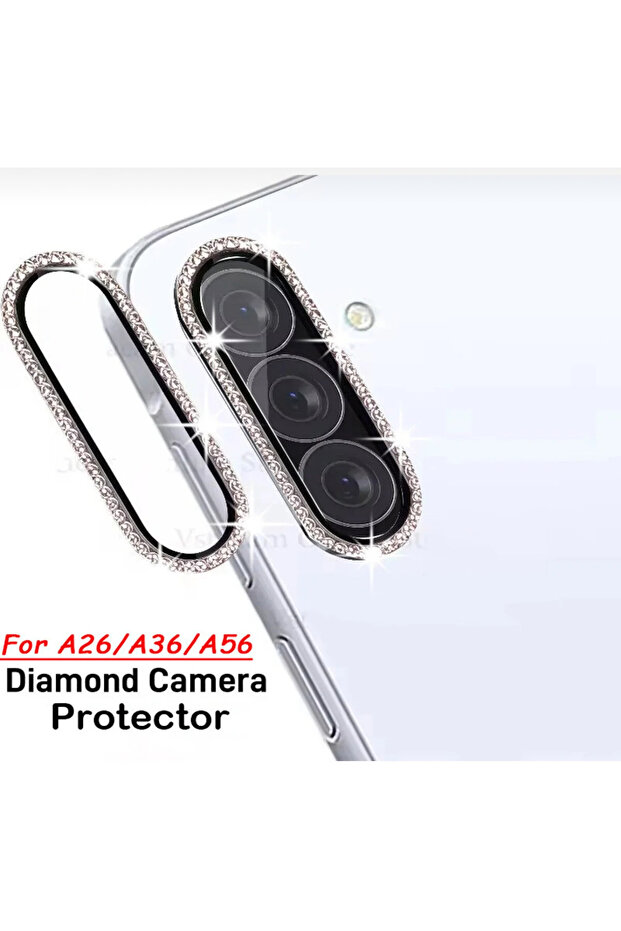 عدسة حجرية متوافقة مع هاتف Galaxy A26 A36 A56، عدسة حجرية واقية للكاميرا - 1