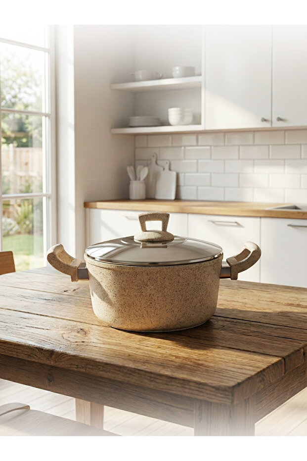 Germanitium 20 Cm Granit Tencere - 1