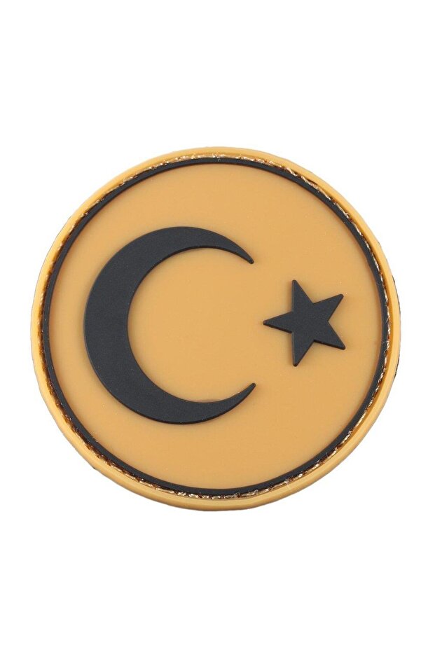 Round Flag Plastic Patch - Peç - 2