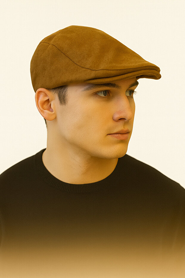 London Model Winter Cashmere Fabric Unisex Beanie Hat Standard Size
