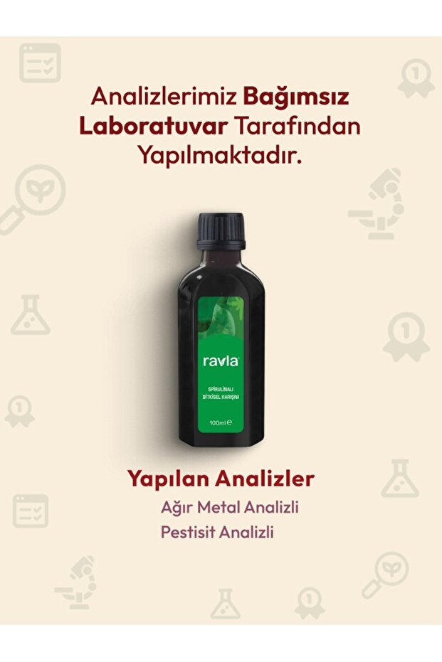 Spirulinalı Bitkisel Karışım- 100ml - 3