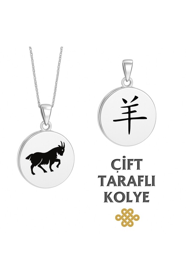 KEÇİ FİGÜRLÜ KOLYE - 1