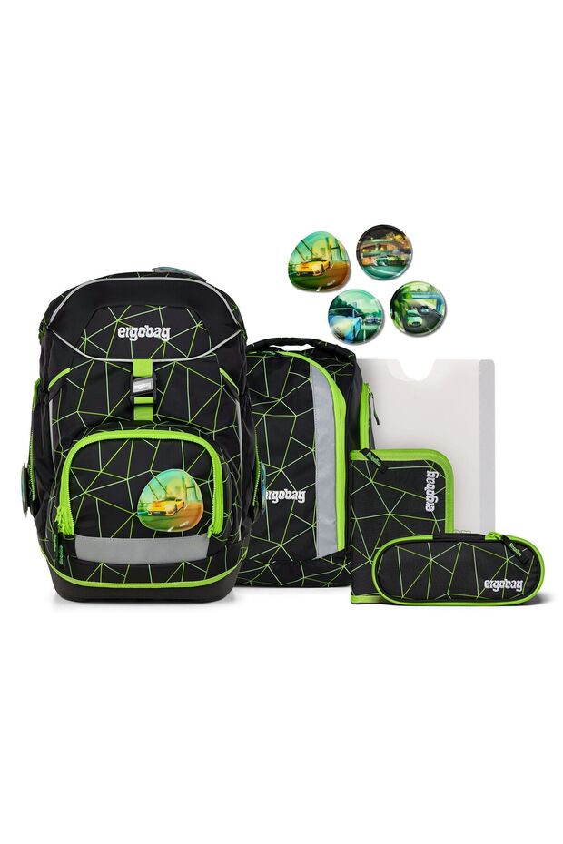 Pack Schulranzen-Set 6tlg. inkl. Klettie-Set - 1