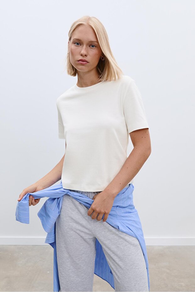 Regular fit basic t-shirt - 3