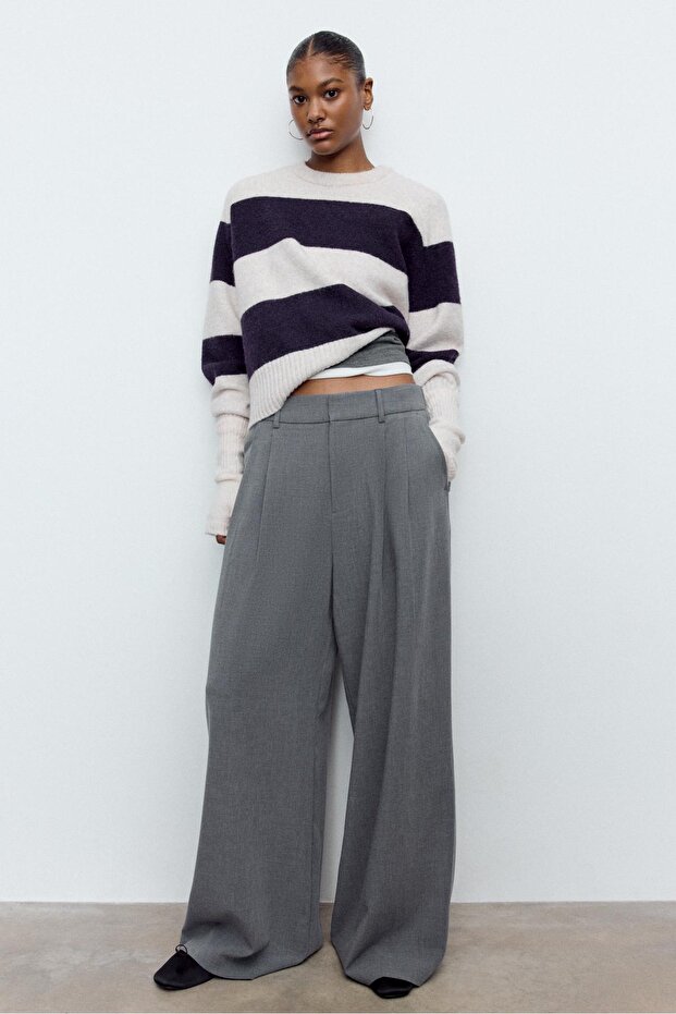 Basic yumuşak örgü kazak - 1