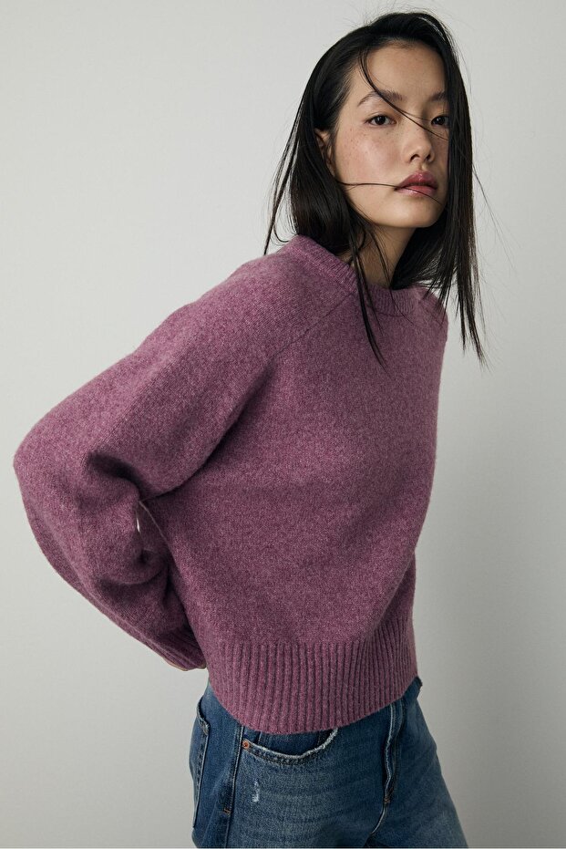 Basic yumuşak örgü kazak - 2