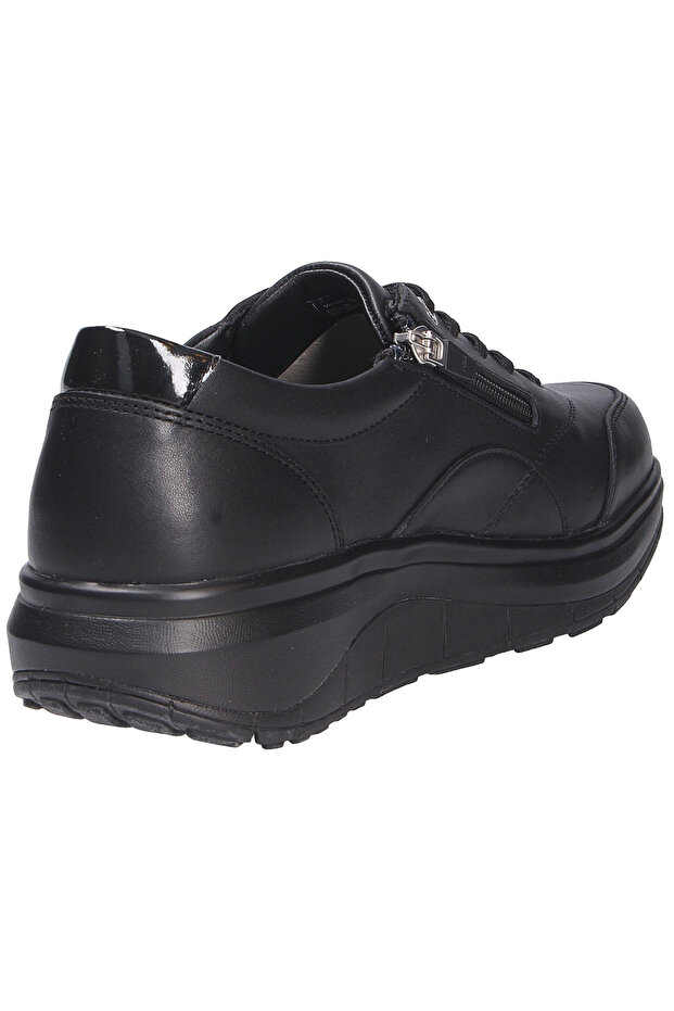 Schnürschuh VENICE ZIP BLACK - 4