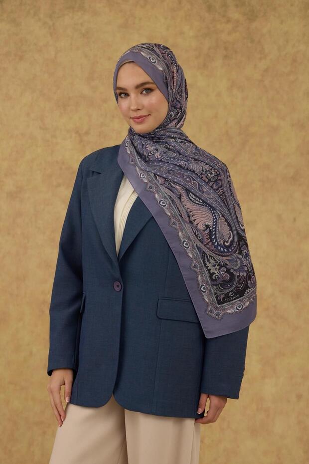 İpekhan Soft Şal Lila 3052-11 - 2