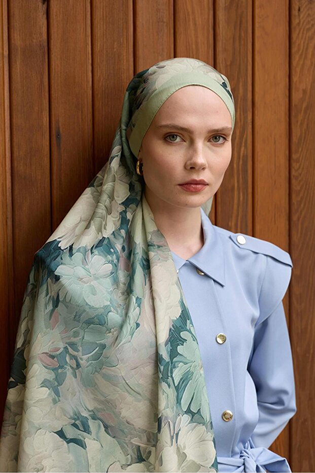 Winter Bloom Soft Şal 3069-10099 - 3