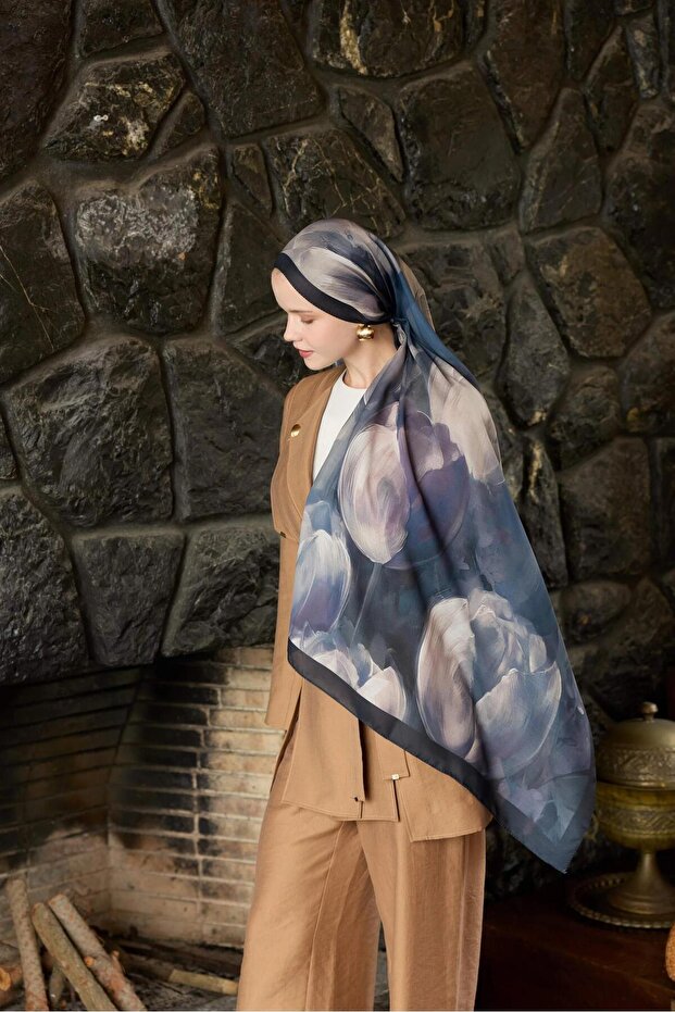 Winter Bloom Soft Şal 3067-10096 - 4