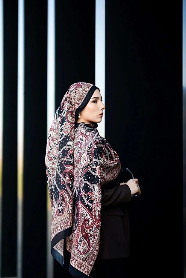 İpekhan Etnik Soft Şal 3054-08 - 3