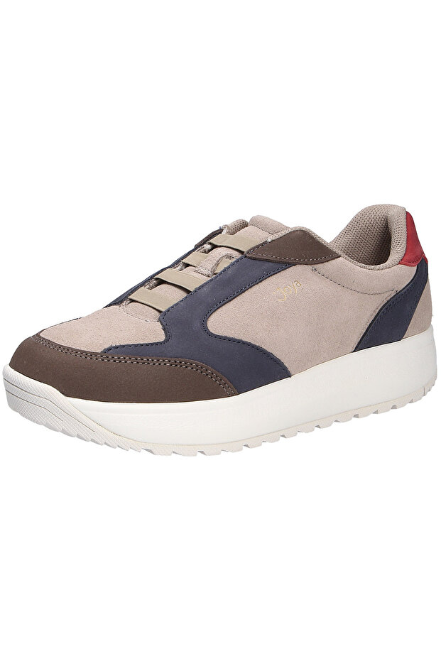 Slipper ELENA BEIGE/BLUE - 1