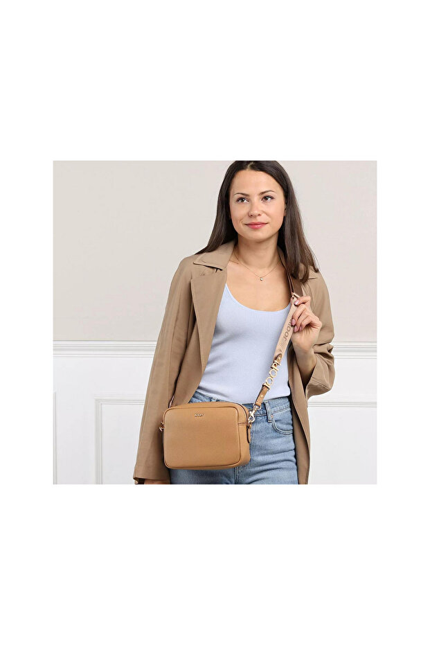 Schultertasche für Erwachsene in beige - 2