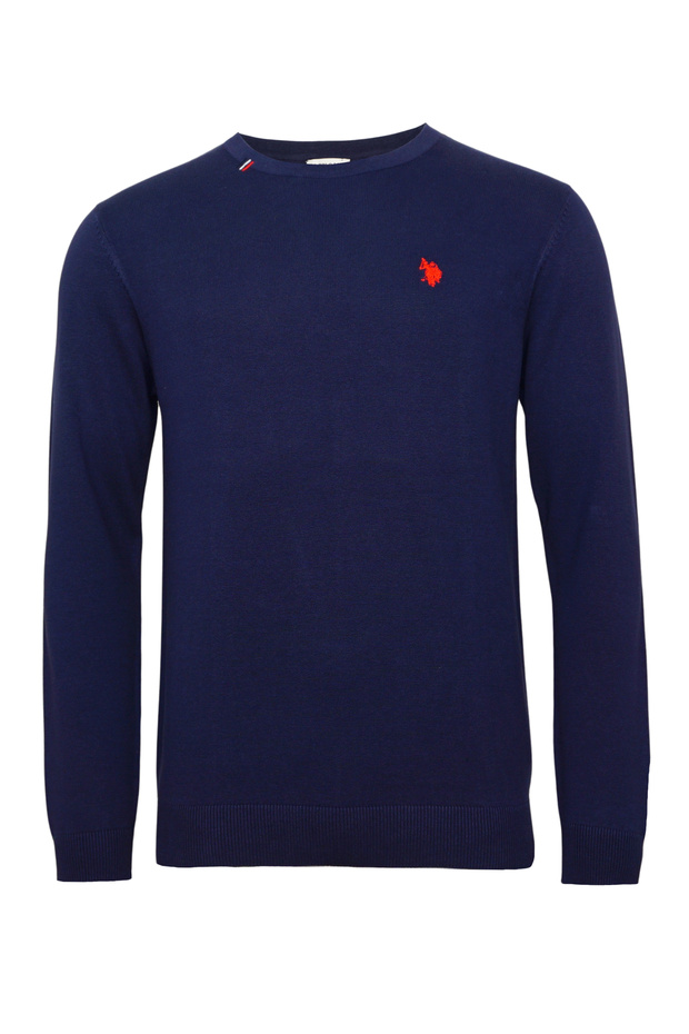 Strickpullover-Pullover mit R-Ausschnitt - 2