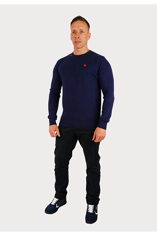 Strickpullover-Pullover mit R-Ausschnitt - 7