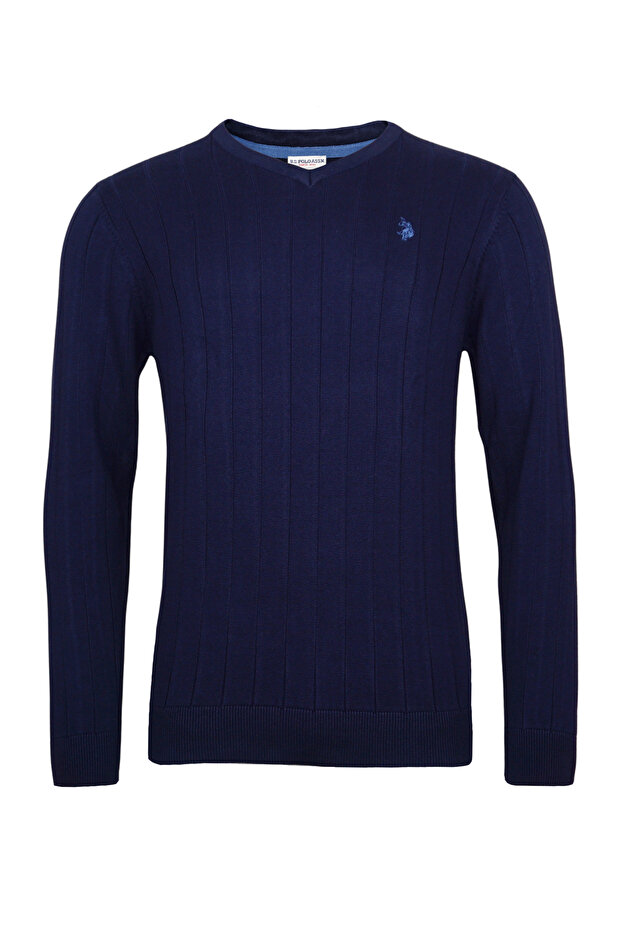 Strickpullover Pullover V-Neck - 2