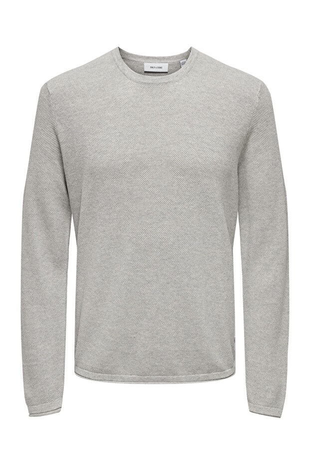 Pullover FELIX Strickpullover R-Neck - 1