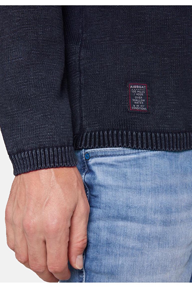 Pullover Strickpullover R-Neck - 5