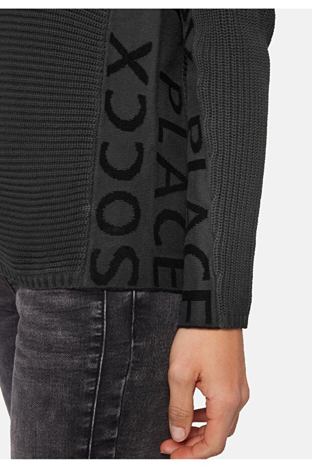 Pullover Strickpullover R-Neck - 5