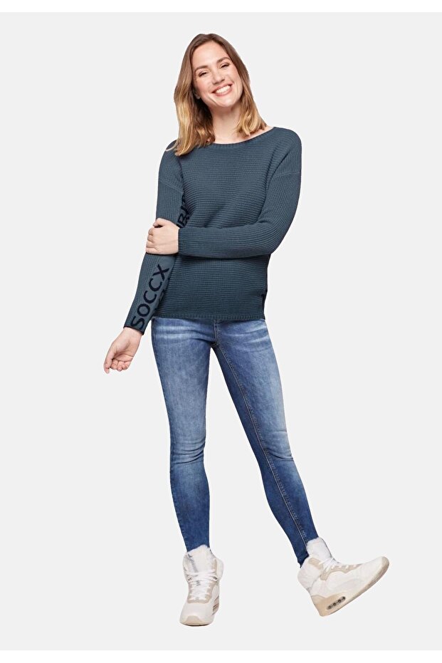 Pullover Strickpullover R-Neck - 4