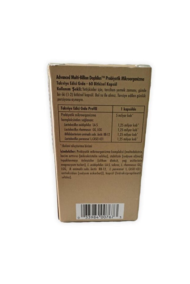 Advanced Multi-Billion Dophilus 60 Kapsül - 2
