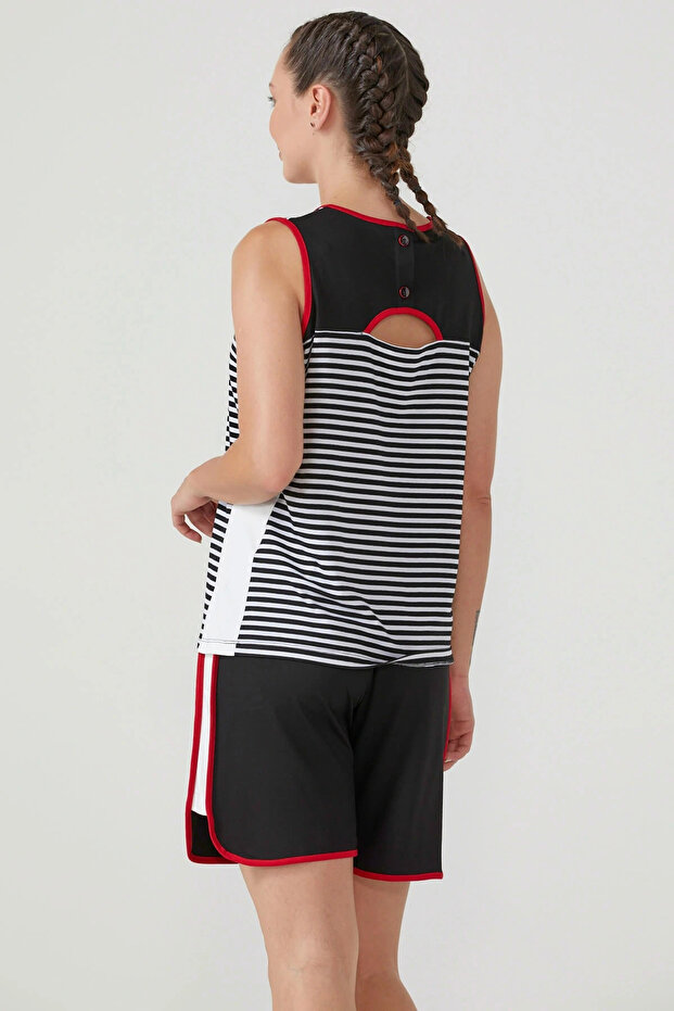 Kadın Şortlu Takım - Siyah - 4