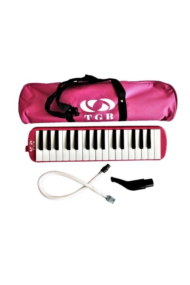 32k 32 Keys Melodika with Cloth Bag - Pink.