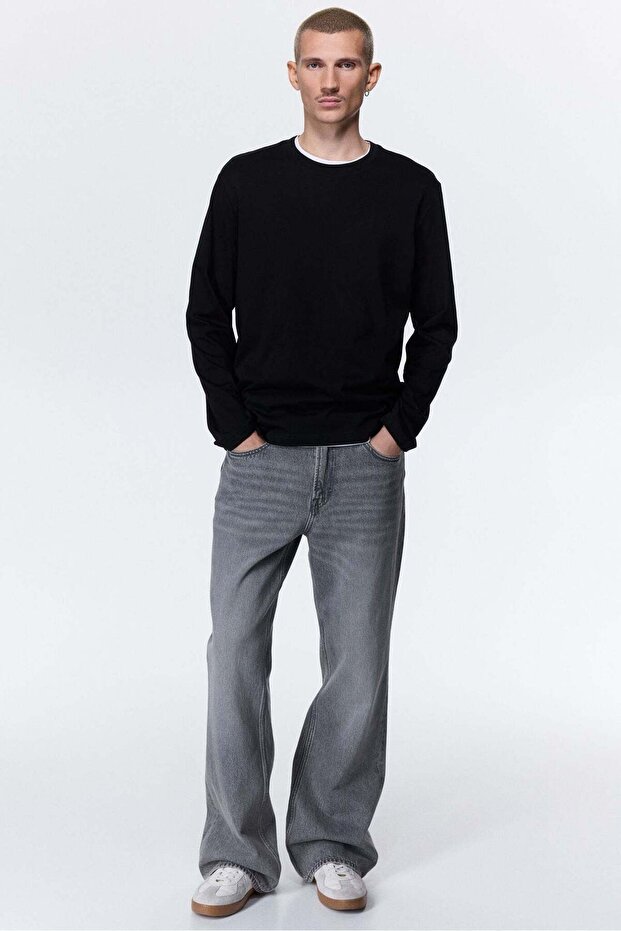 قميص جيرسي بقصّة عادية - 2