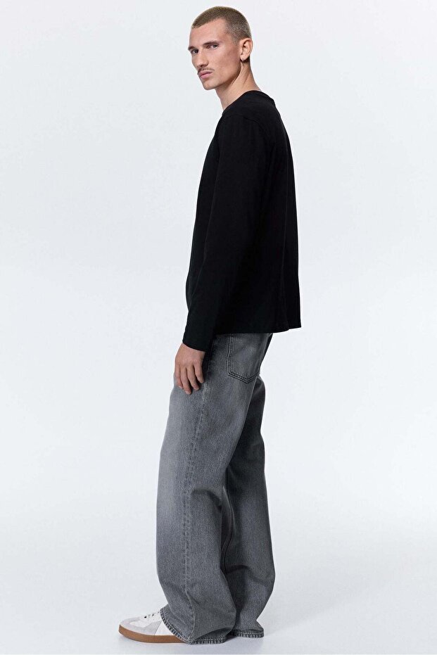 قميص جيرسي بقصّة عادية - 3