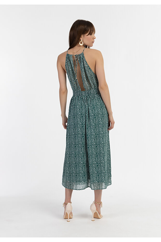 Midikleid aus Chiffon - 2