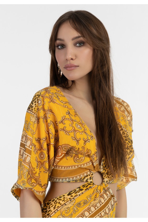 Minikleid mit Cut-outs - 5